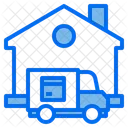 Home House Truck Icon