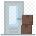 Home Delivery Door Delivery Packaging Icon