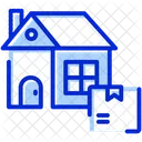 Home Delivery Home Shipping Icon