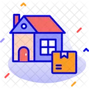 Home Delivery Home Shipping Icon