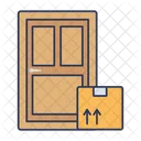 Home Delivery Home Door House Icon