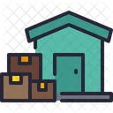 Home Delivery House Shopping Icon