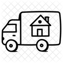 Home Delivery House Delivery Property Delivery Icon