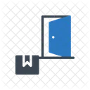 Door Delivery Parcel Icon