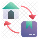 Home Shipping Delivery Icon