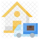 Delivery Delivery Van Tracking Icon
