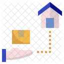 Home Delivery Page House Icon