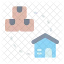 Home Delivery Box Delivery Icon