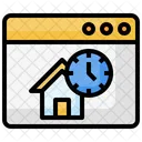 Home Delivery Time  Icon