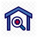 Home Diagnostic Telehealth Health Tracking Icon