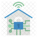 Digitale Sicherheit für Zuhause  Symbol