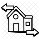 House Directions Home Directions Property Directions Icon