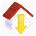 Home Discount House Discount Property Discount Icon
