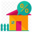 Home Discount Real Icon