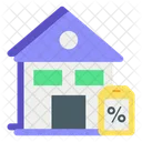 Home Discount Property Discount Discount Icon