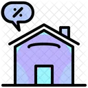 Estate Percent Sales Icon