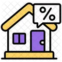 Home Discount House Discount Property Discount Icon