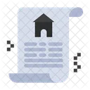 Home Document Property Paper House Document Icon