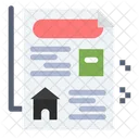 Home Document Property Paper House Document Icon