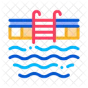 Pool Ladder Water Icon