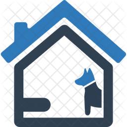 Home dog security Icon