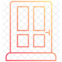 집 문 문 입구 아이콘