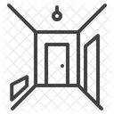Home Door Hallaway Corridor Icon