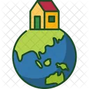 Home Earth Home Planet Icon