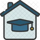 Home Education Elearning Icon