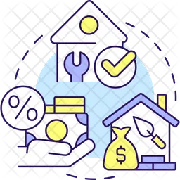 Home equity lines of credit  Icon