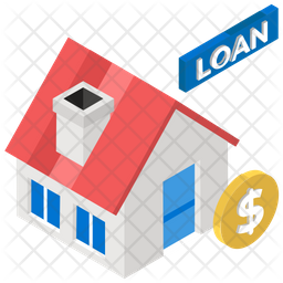Home Equity Loan Icon - Download in Flat Style