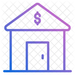 Home Equity Loan Icon - Download in Gradient Style