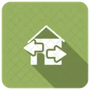 Home Arrows Direction Icon