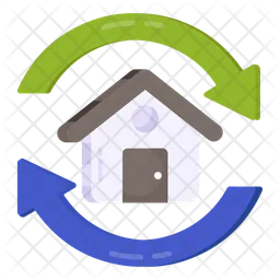 Home Exchange  Icon