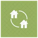 Exchange Home House Icon