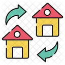 Home Exchange  Icon