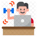 Home Work From Home Work Icon