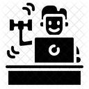 Home Work From Home Work Icon