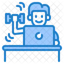 Home Work From Home Work Icon