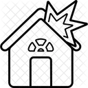住宅爆発、爆発保険、住宅保険 アイコン