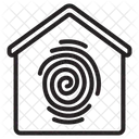 Home fingerprint  Icon