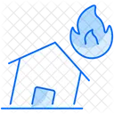Home Fire Fire House Icon
