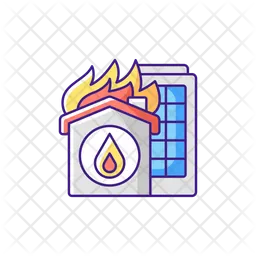 Home fire  Icon