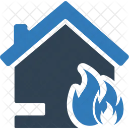 Home fire explosion  Icon