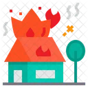 Home Fire Insurance Icon