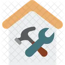 Home Fixer Renovation House Flipping Icon