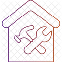 Home Fixer Renovation House Flipping Icon