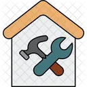 Home Fixer Renovation House Flipping Icon