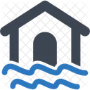 Flood Home Insurance Water Icon