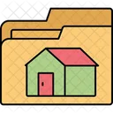 Home Folder Document File Archive Icon